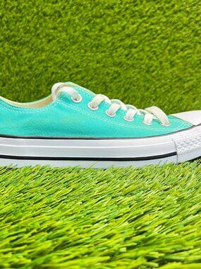 Converse Chuck Taylor All Star Ox Womens Size 7 Blue Athletic Shoes Sneakers